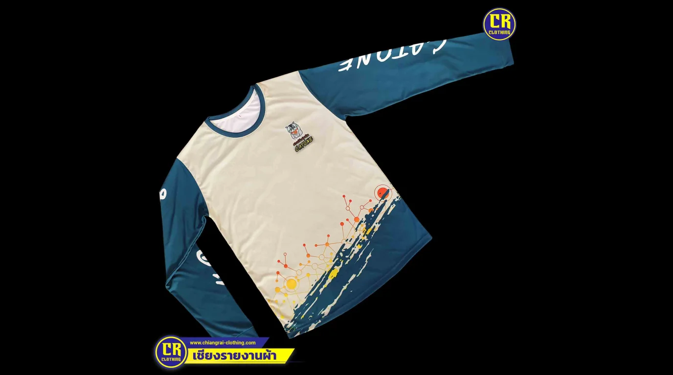 เสื้อพิมพ์ลาย Sublimation เสื้อกีฬาและเสื้อวิ่ง